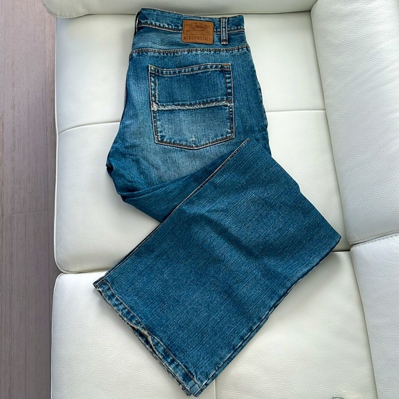 Aeropostale Benton Original Bootcut Denim Jeans 34x34 EUC - Picture 2 of 13